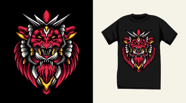 red lion shirt