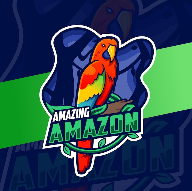 Download Free Red Parrot Bird Mascot Logo Design Premium Vector Use our free logo maker to create a logo and build your brand. Put your logo on business cards, promotional products, or your website for brand visibility.