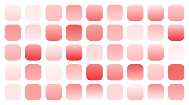 赤ピンクのグラデーション見本ビッグセット 無料のベクター