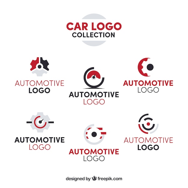 Download Free Red And White Car Logo Collection Free Vector Use our free logo maker to create a logo and build your brand. Put your logo on business cards, promotional products, or your website for brand visibility.