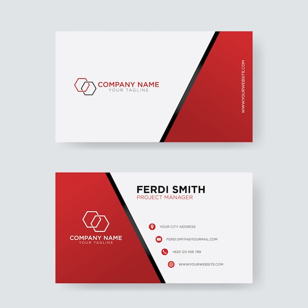 Download Free Red White Square Business Card Premium Vector Use our free logo maker to create a logo and build your brand. Put your logo on business cards, promotional products, or your website for brand visibility.