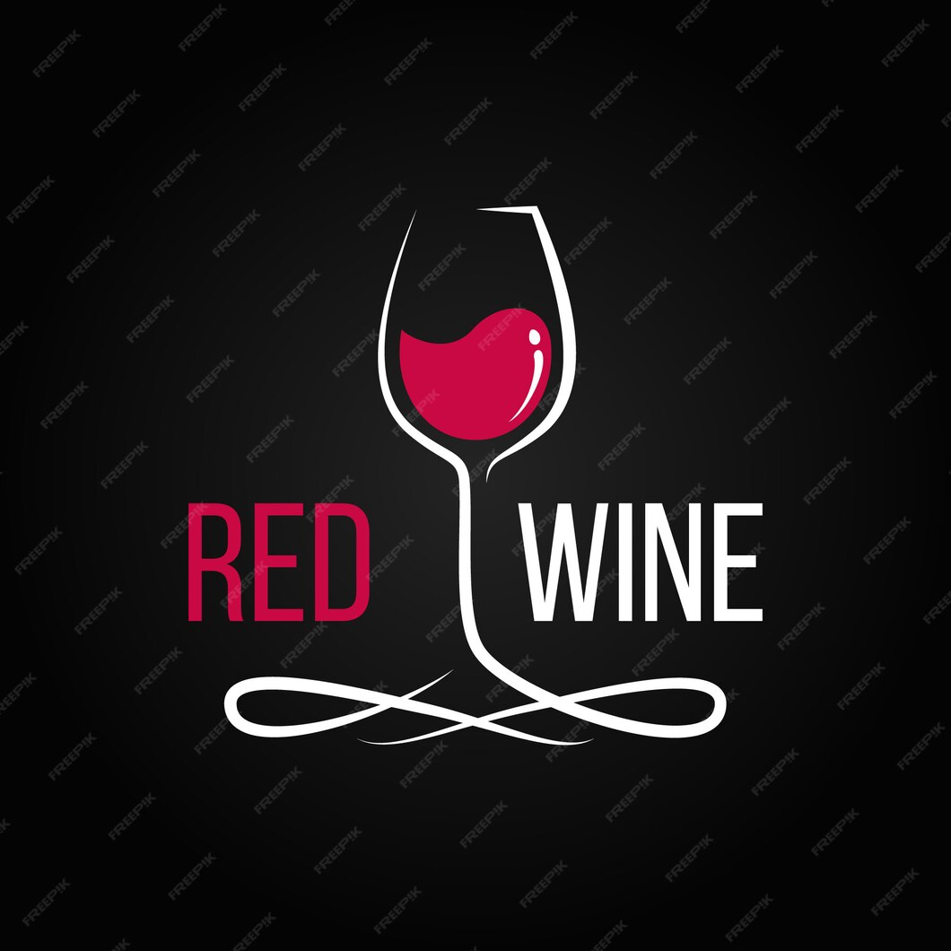 Premium Vector | Red wine illustration