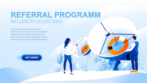 Template referral program Real Life