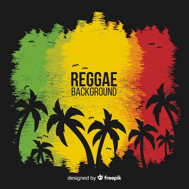 Free Vector Reggae Style Background