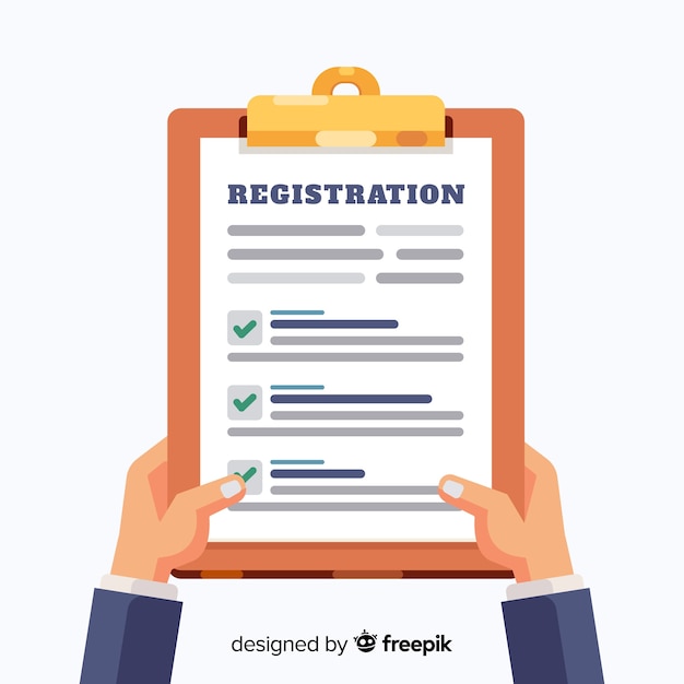Free Patient Registration Form Template from image.freepik.com
