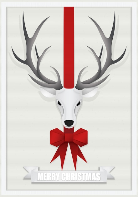 Premium Vector | Reindeer symbol