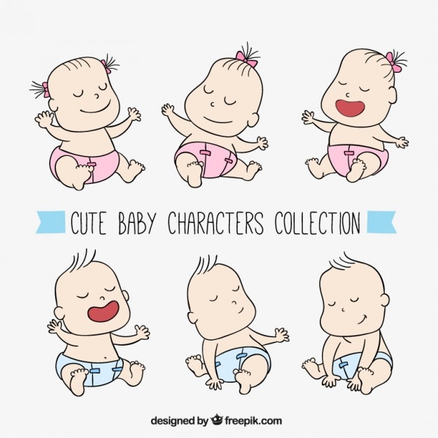 Relaxed babies collection