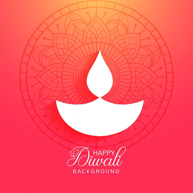 Religious happy diwali festival colorful\
background