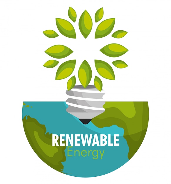 Free Vector | Renewable energy