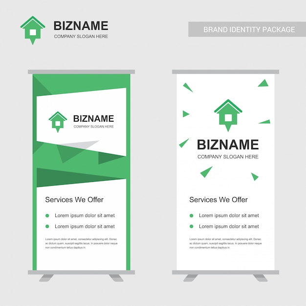 Download Free Rent Company Logo And Banner Template Premium Vector Use our free logo maker to create a logo and build your brand. Put your logo on business cards, promotional products, or your website for brand visibility.