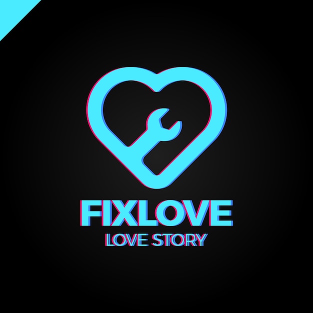 Download Vector Love Logo Design PSD - Free PSD Mockup Templates