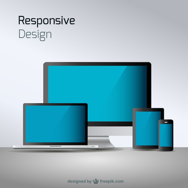 Download Free Vector | Responsive web design technology