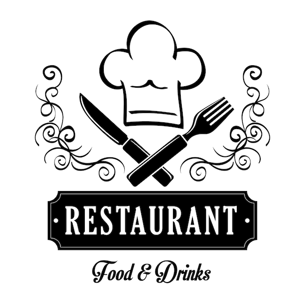 Premium Vector | Restaurant icon concept with icon design