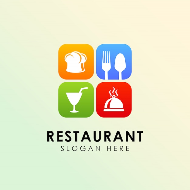 Download Food Cafe Logo Design Ideas PSD - Free PSD Mockup Templates
