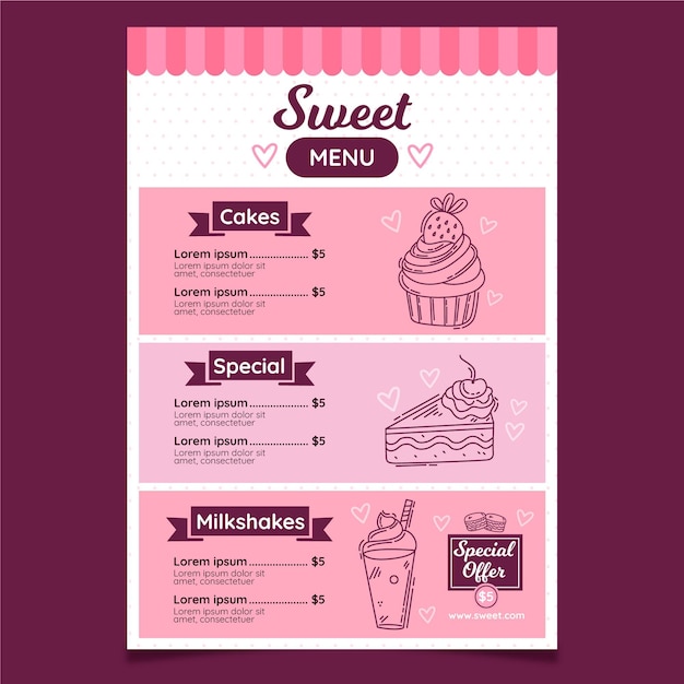 Digital Menu Templates Free