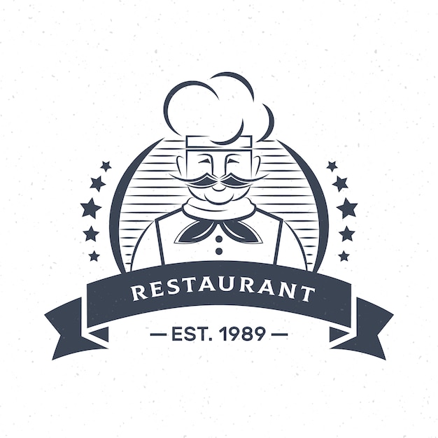 Download Free Retro Chef Restaurant Business Company Logo Free Vector Use our free logo maker to create a logo and build your brand. Put your logo on business cards, promotional products, or your website for brand visibility.