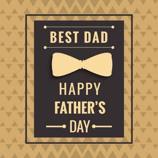 Retro father\'s day background