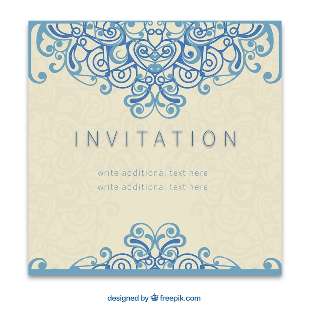 1St Birthday Invitation Cards Psd File Free Download - sampminsc