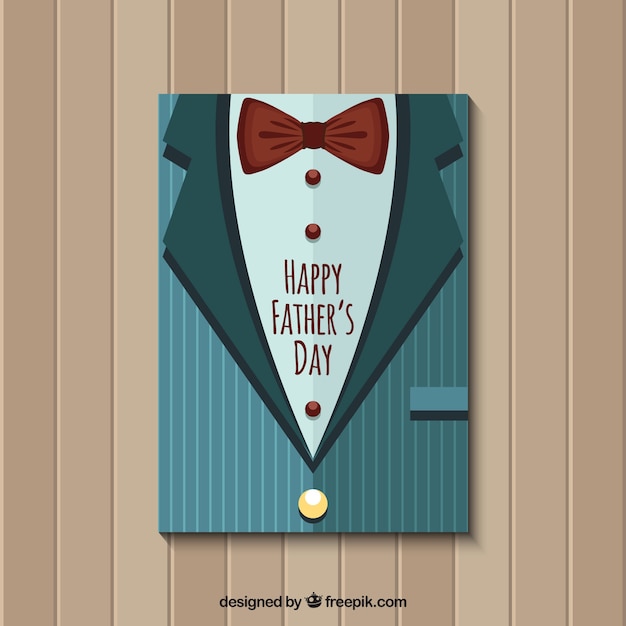 Retro jacket with bow tie for father\'s\
day