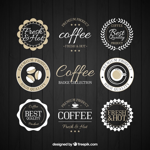 Download Free Download This Free Vector Retro Ornamental Coffee Stickers Use our free logo maker to create a logo and build your brand. Put your logo on business cards, promotional products, or your website for brand visibility.