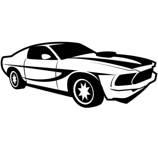 Free Vector | Retro racing car vector illustration