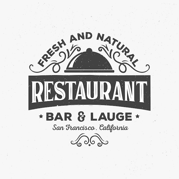 Download Creative Restaurant Logo Design Png PSD - Free PSD Mockup Templates