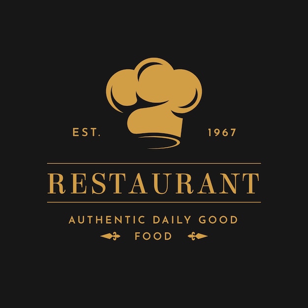 Download Free Retro Restaurant Logo Free Vector Use our free logo maker to create a logo and build your brand. Put your logo on business cards, promotional products, or your website for brand visibility.