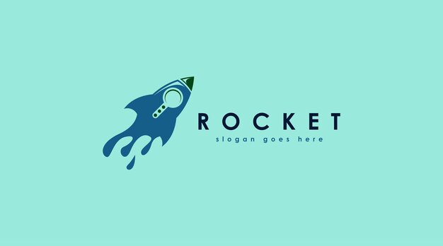 Premium Vector | Retro rocket logo design concept vector. spacecraft ...