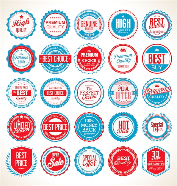 Download Free Retro Vintage Badges Collection Premium Vector Use our free logo maker to create a logo and build your brand. Put your logo on business cards, promotional products, or your website for brand visibility.