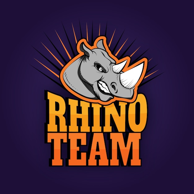 Download Free Download This Free Vector Rhino Mascot Logo Use our free logo maker to create a logo and build your brand. Put your logo on business cards, promotional products, or your website for brand visibility.