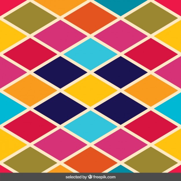 Free Vector Rhombus pattern