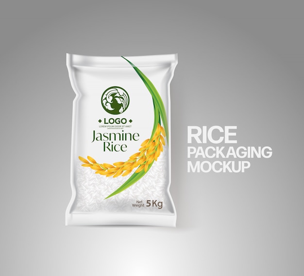 Download Premium Vector Rice Package Thailand Food Products