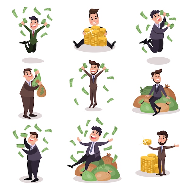 premium-vector-rich-wealthy-happy-millionaire-characters-set-of