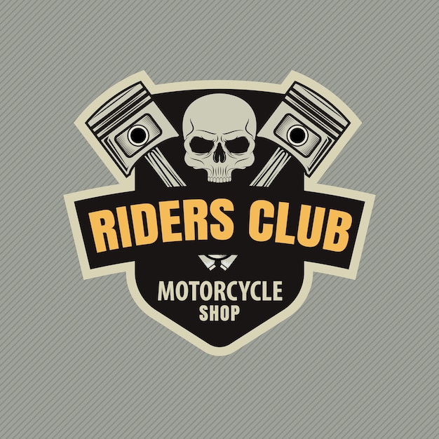 Premium Vector | Rider club