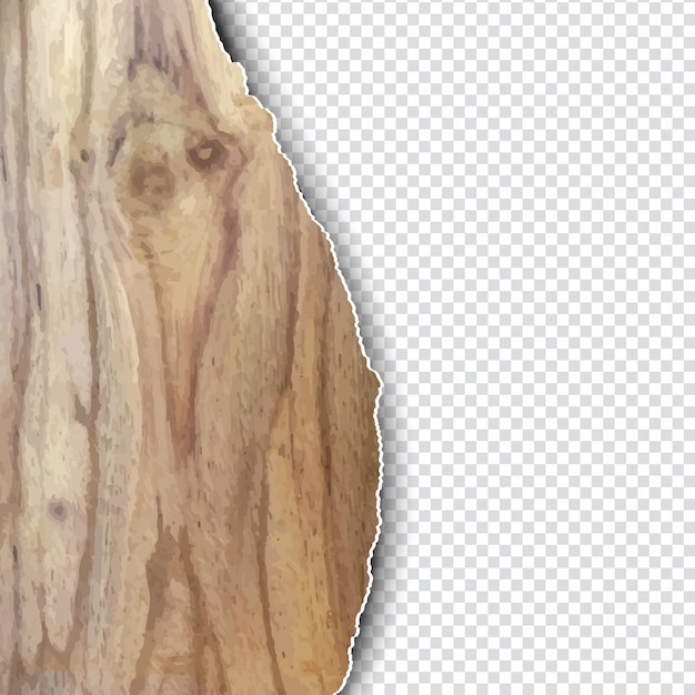 Ripped paper style wooden texture
