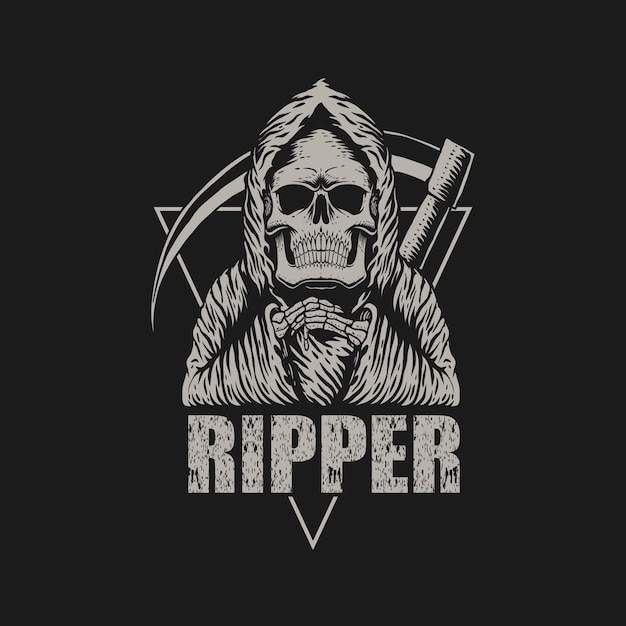 Premium Vector | Ripper illustration