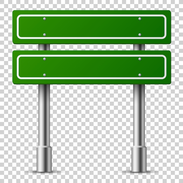 Premium Vector Road board text panel, location street way signage