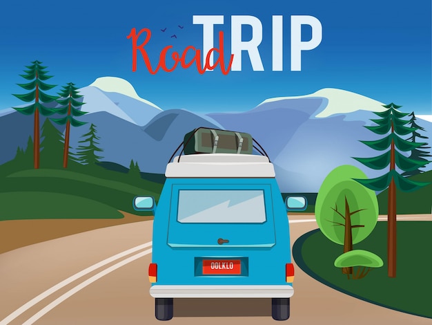 animated road trip images