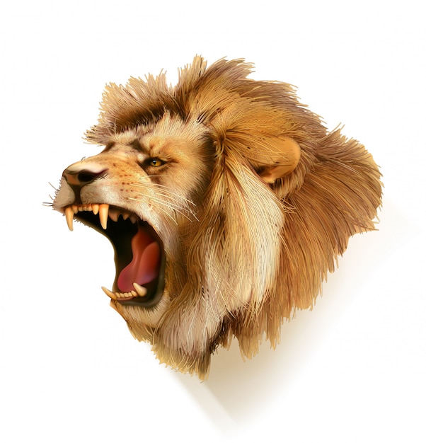 Free Free 242 Lion Head Profile Svg SVG PNG EPS DXF File