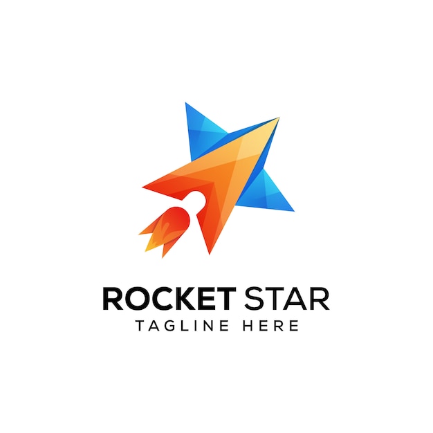 Download Free Rocket Star Logo Premium Vector Premium Vector Use our free logo maker to create a logo and build your brand. Put your logo on business cards, promotional products, or your website for brand visibility.