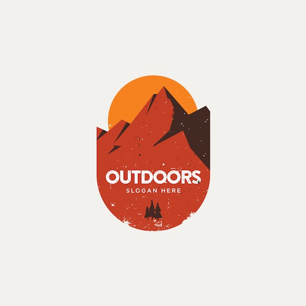 Download Free Rocky Mountain Sunset Logo Premium Vector Use our free logo maker to create a logo and build your brand. Put your logo on business cards, promotional products, or your website for brand visibility.