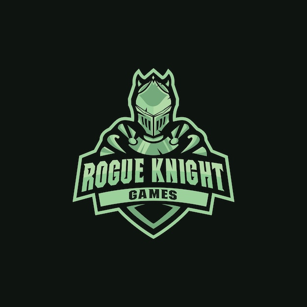 Download Free Rogue Knight Logo Mascot Premium Vector Use our free logo maker to create a logo and build your brand. Put your logo on business cards, promotional products, or your website for brand visibility.