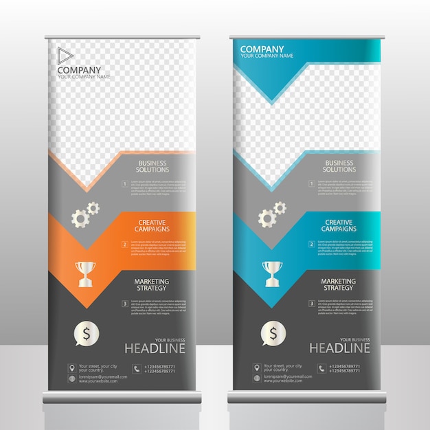 Banner Stand Design Templates