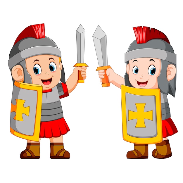 Roman Soldiers Cartoon - Free Cliparts Roman Mosaic, Download Free Clip