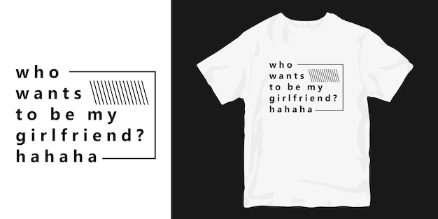 Download Premium Vector | Romantic funny slogan quotes t-shirt design