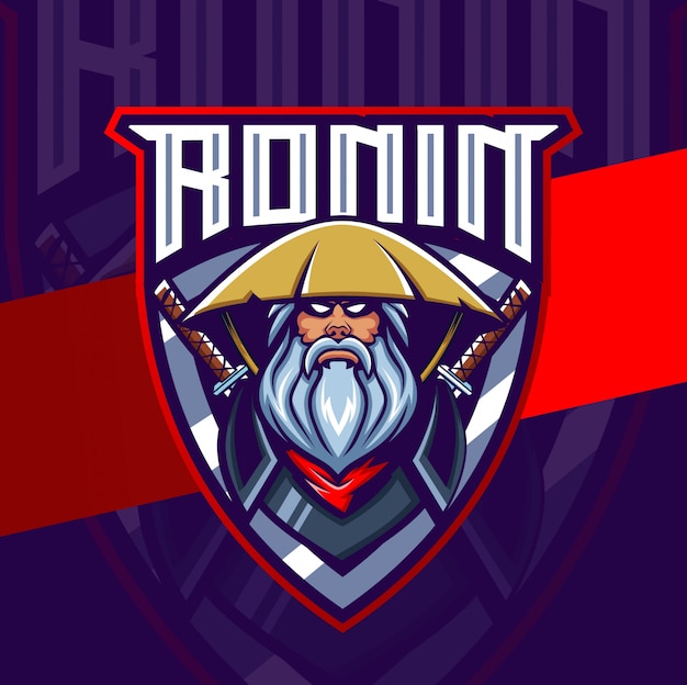 Download Free Ronin Samurai Mascot Esport Logo Design Character Premium Vector Use our free logo maker to create a logo and build your brand. Put your logo on business cards, promotional products, or your website for brand visibility.