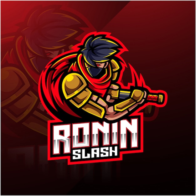 Download Free Ronin Sport Mascot Logo Premium Vector Use our free logo maker to create a logo and build your brand. Put your logo on business cards, promotional products, or your website for brand visibility.