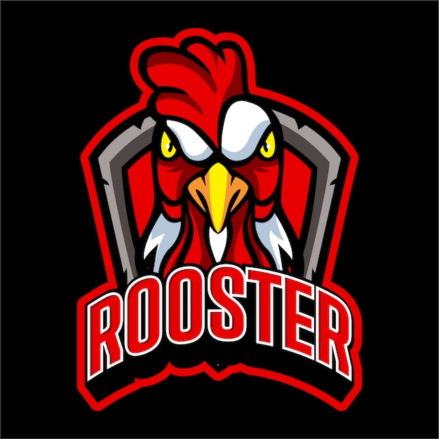 Download Free Rooster Chicken Esports Team Logo Template Premium Vector Use our free logo maker to create a logo and build your brand. Put your logo on business cards, promotional products, or your website for brand visibility.