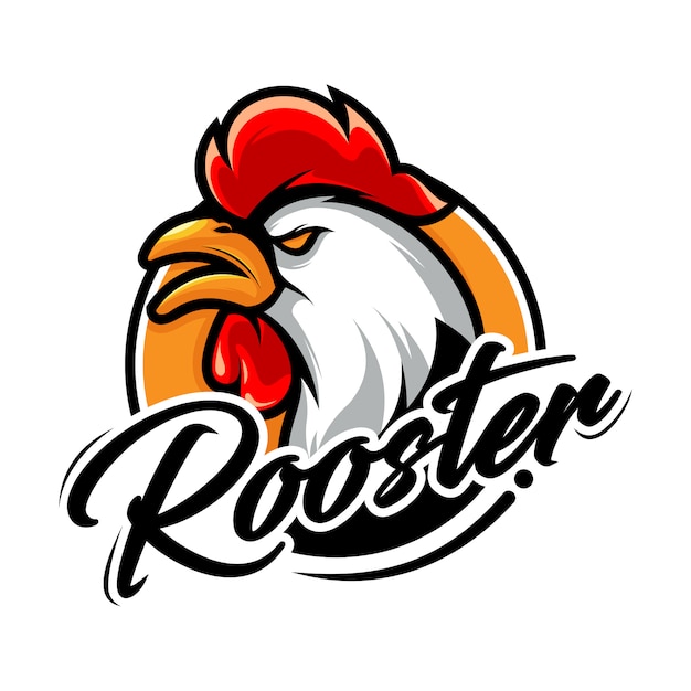 Premium Vector Rooster head logo design