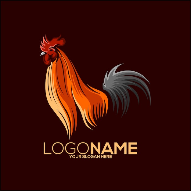 Premium Vector Rooster Logo Design